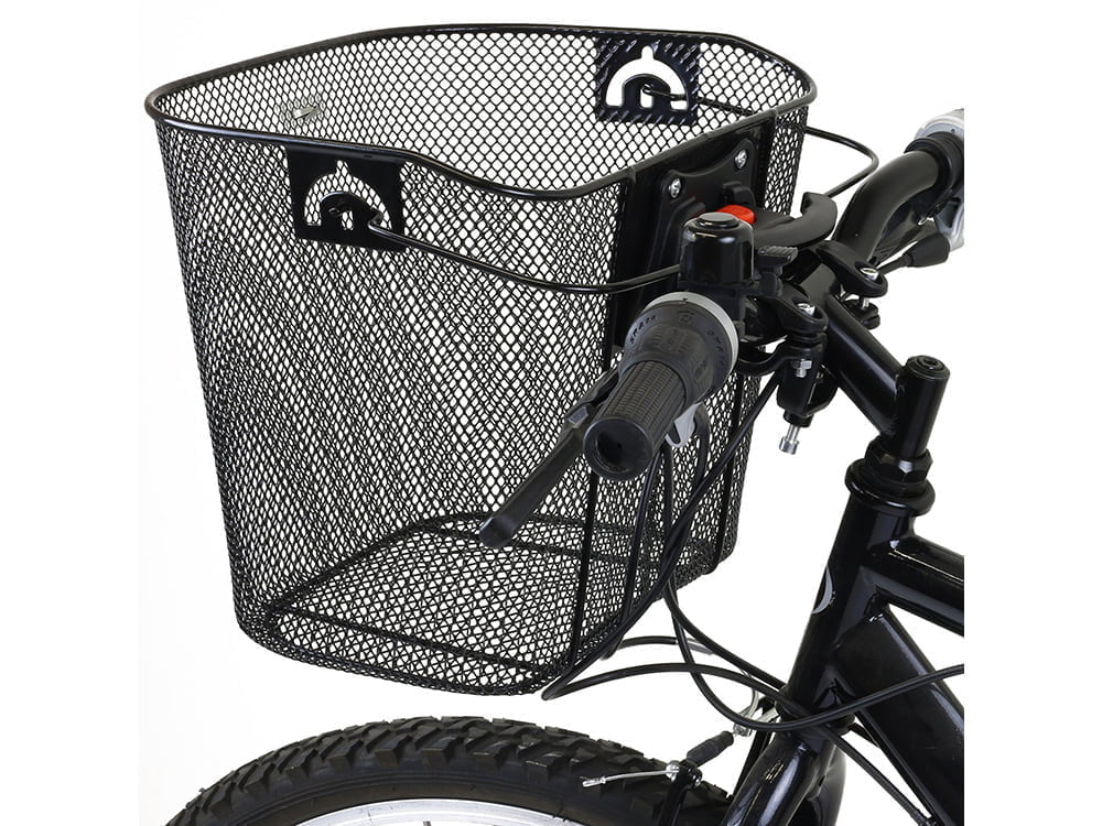 basket on bike Image Child Seat Back Rent a bike Barcelona